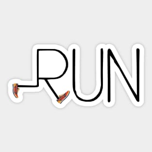 Running Motivation Sticker